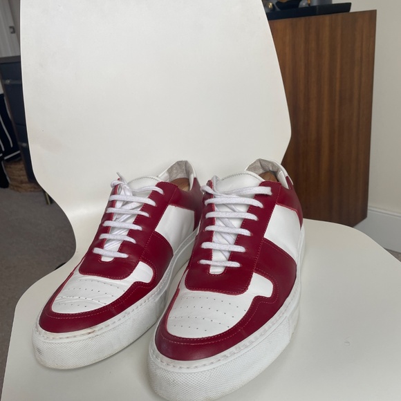 Common Projects sneakers-cherry red and white MEN’s size 47 - Picture 2 of 8